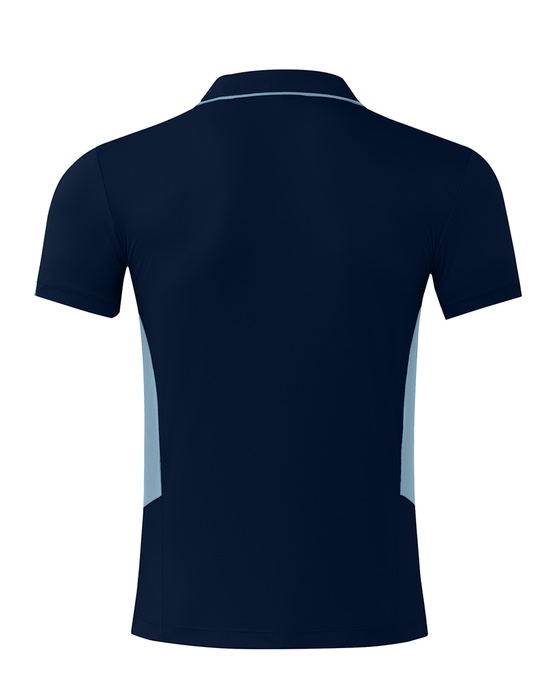 TASMAN MENS POLOS - NAVY/SKY