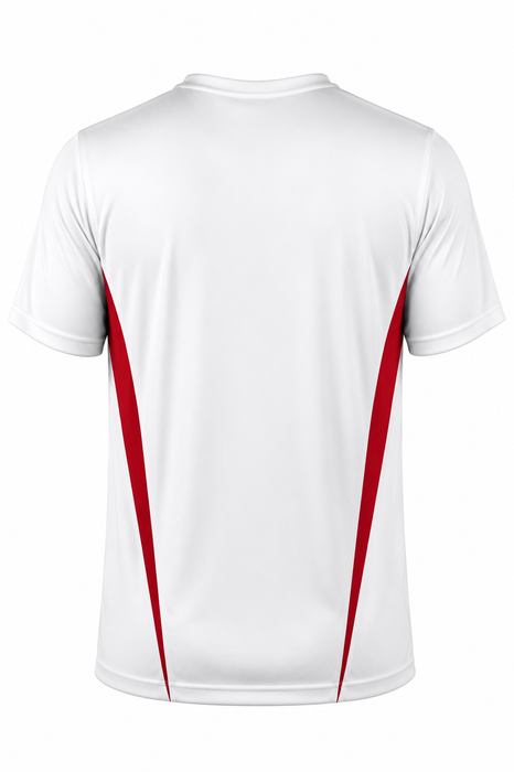 EUREKA MENS TEES - WHITE/RED