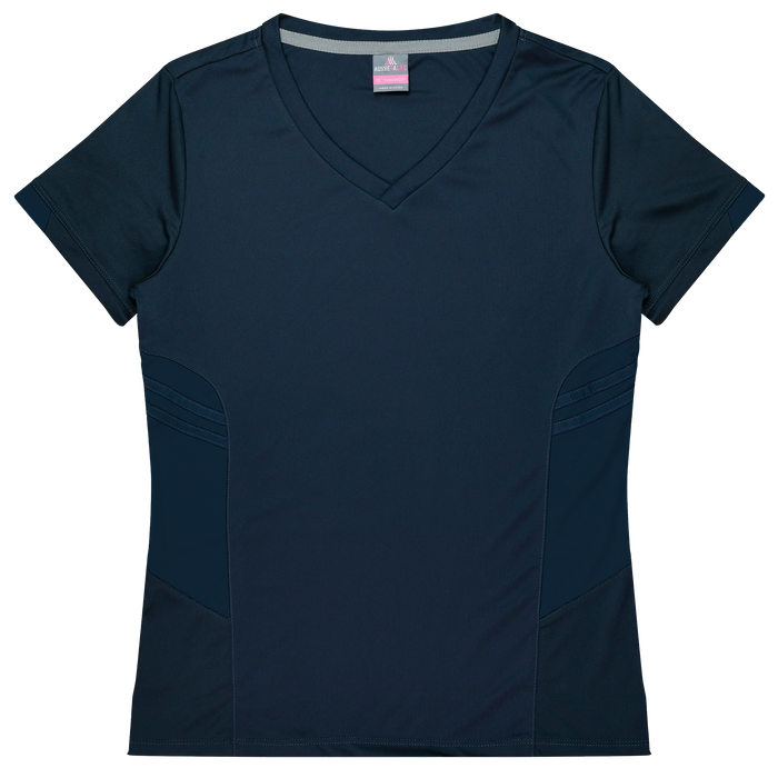 TASMAN LADY TEES - NAVY