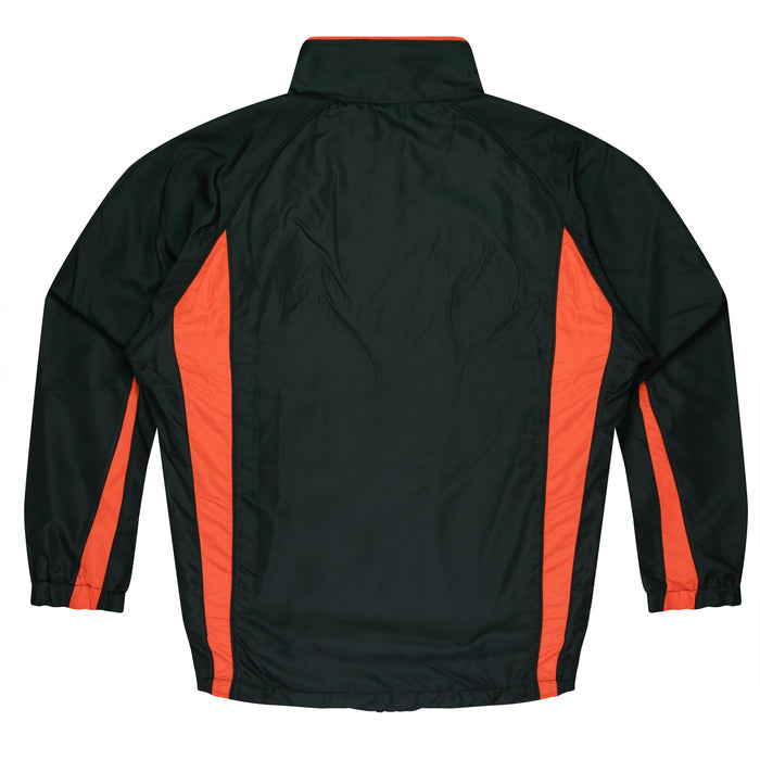 EUREKA MENS TRACKTOPS - BLACK/ORANGE