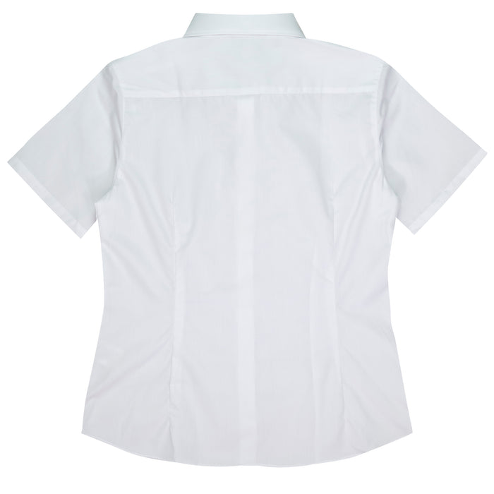 KINGSWOOD LADY SHIRT SHORT SLEEVE - WHITE