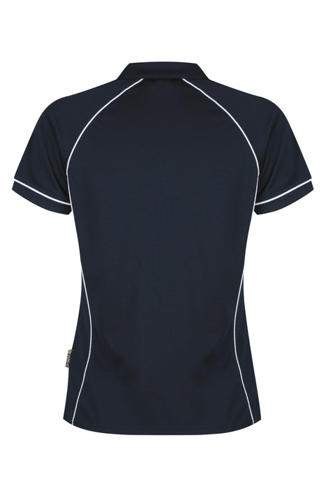 ENDEAVOUR LADY POLOS - NAVY/WHITE