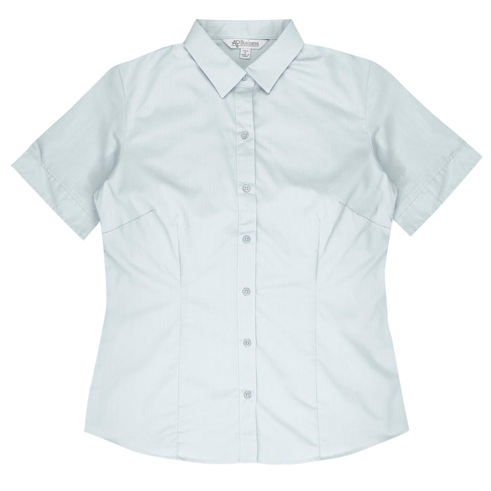 MOSMAN LADY SHIRT SHORT SLEEVE - WHITE