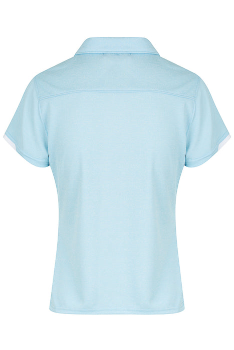 MORRIS LADY POLOS - LIGHT BLUE/WHITE