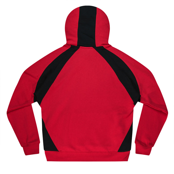 HUXLEY MENS HOODIES - RED/BLACK/WHITE