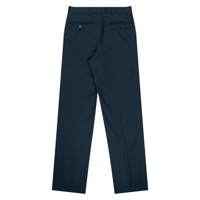 PLEATED PANT MENS PANTS - NAVY