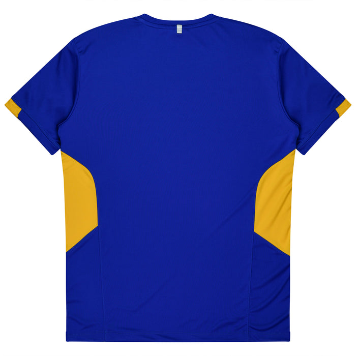 TASMAN KIDS TEES - ROYAL/GOLD