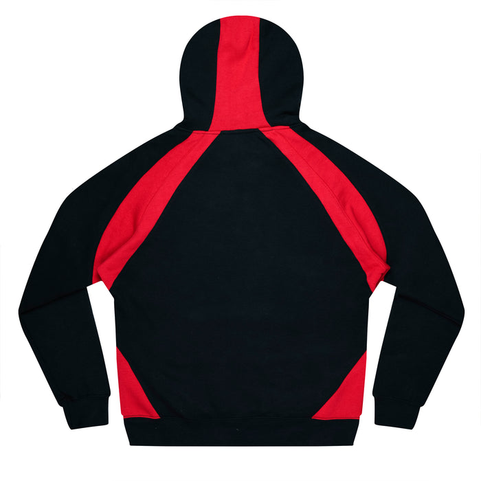 HUXLEY MENS HOODIES - BLACK/RED/GOLD