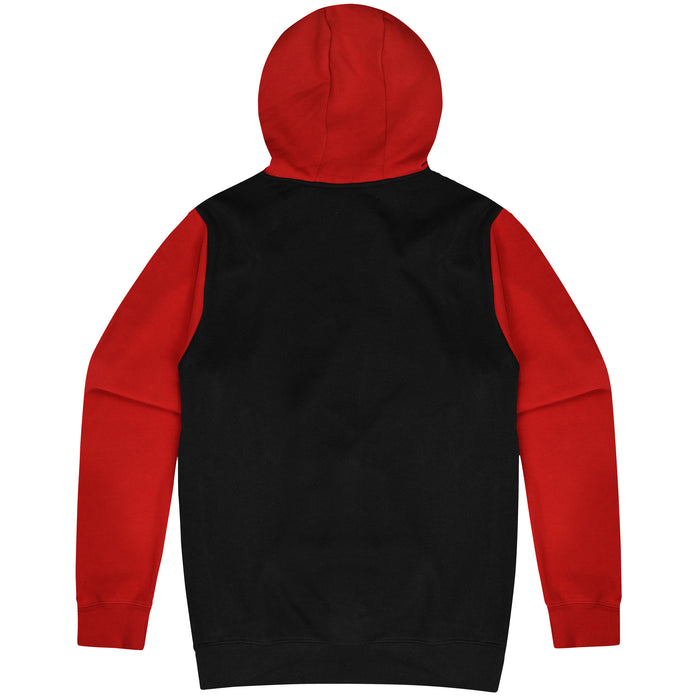 MONASH MENS HOODIES - BLACK/RED