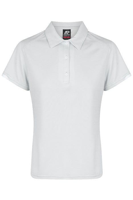 MORRIS LADY POLOS - LIGHT GREY/WHITE