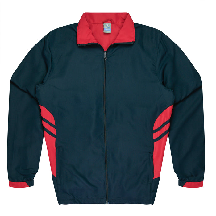 TASMAN KIDS TRACKTOPS - NAVY/RED