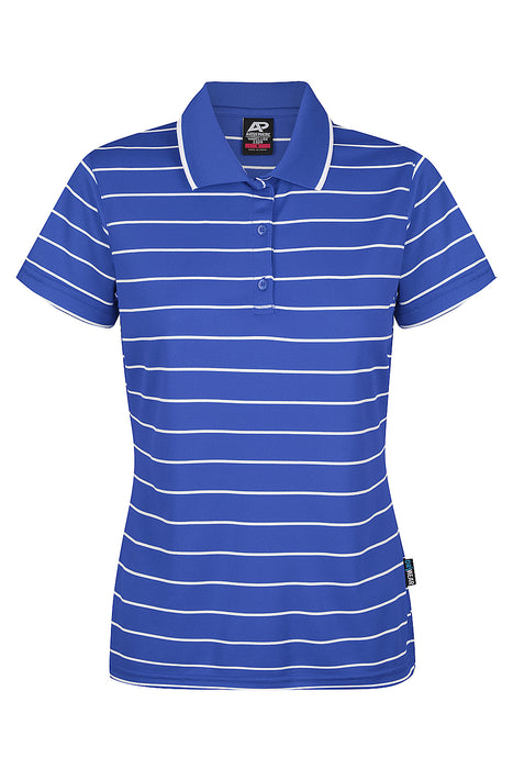 VAUCLUSE LADY POLOS - ROYAL/WHITE