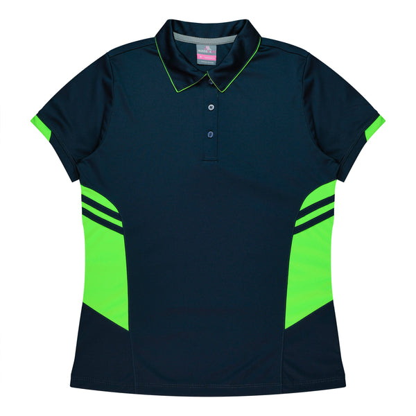 NAVY/NEON GREEN