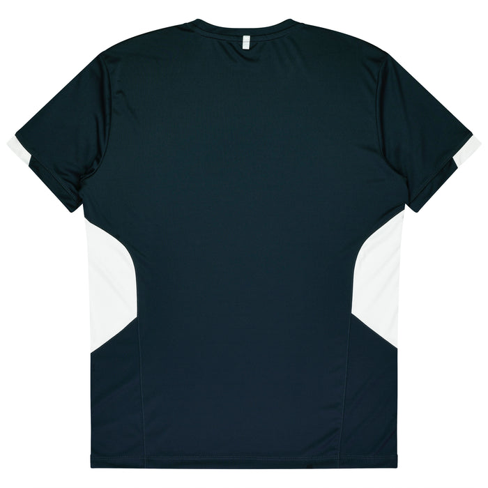 TASMAN MENS TEES - NAVY/WHITE