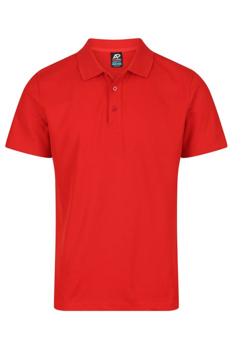 HUNTER MENS POLOS - RED