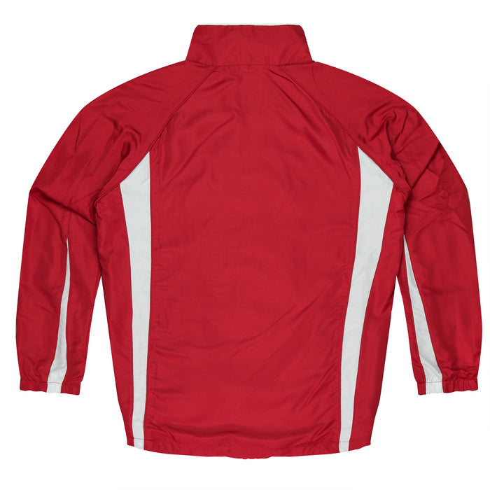 EUREKA MENS TRACKTOPS - RED/WHITE