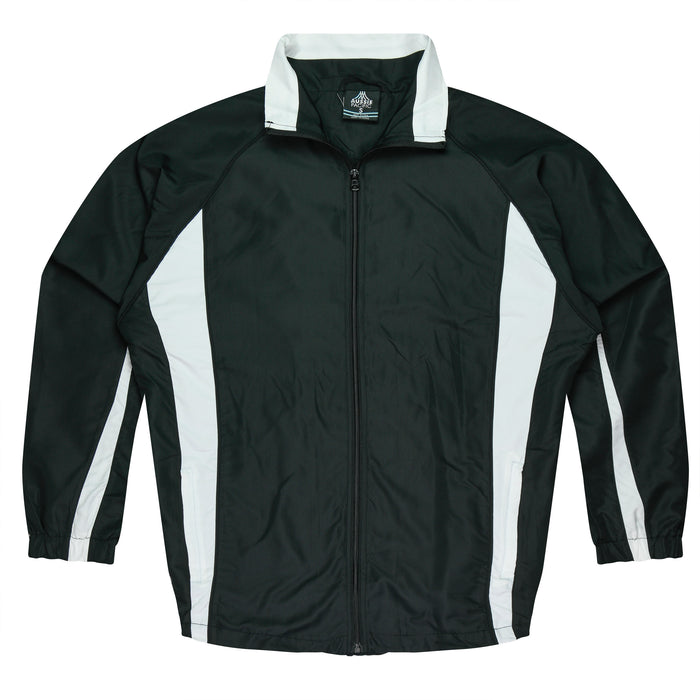 EUREKA MENS TRACKTOPS - BLACK/WHITE