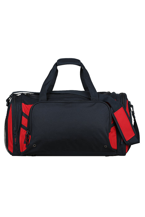 TASMAN SPORTSBAG - NAVY/RED