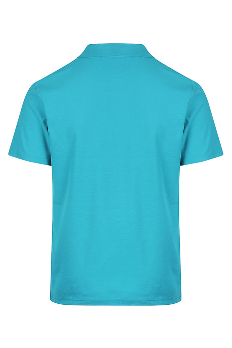 HUNTER MENS POLOS - TEAL