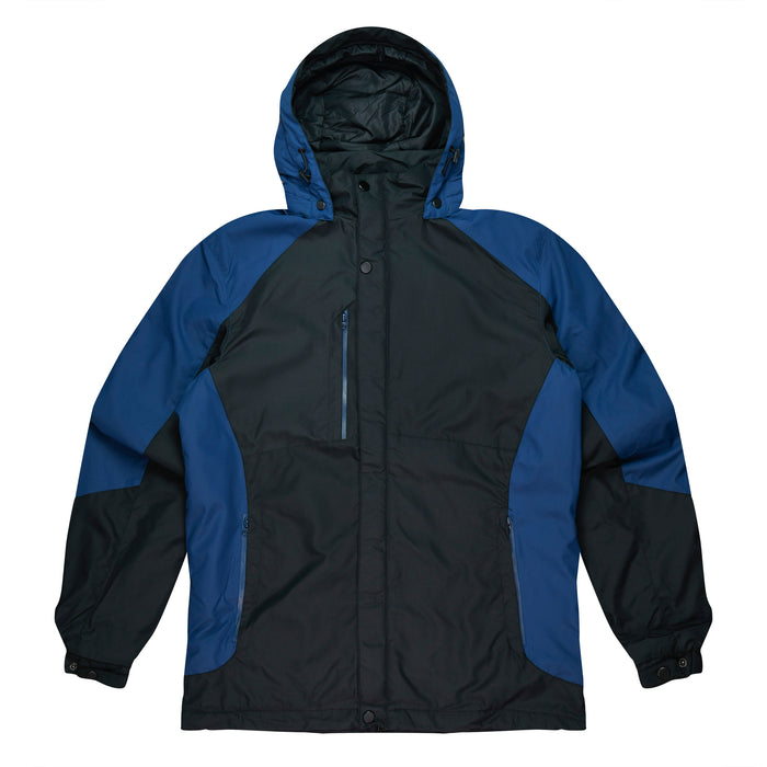 NAPIER MENS JACKETS - BLACK/BLUE