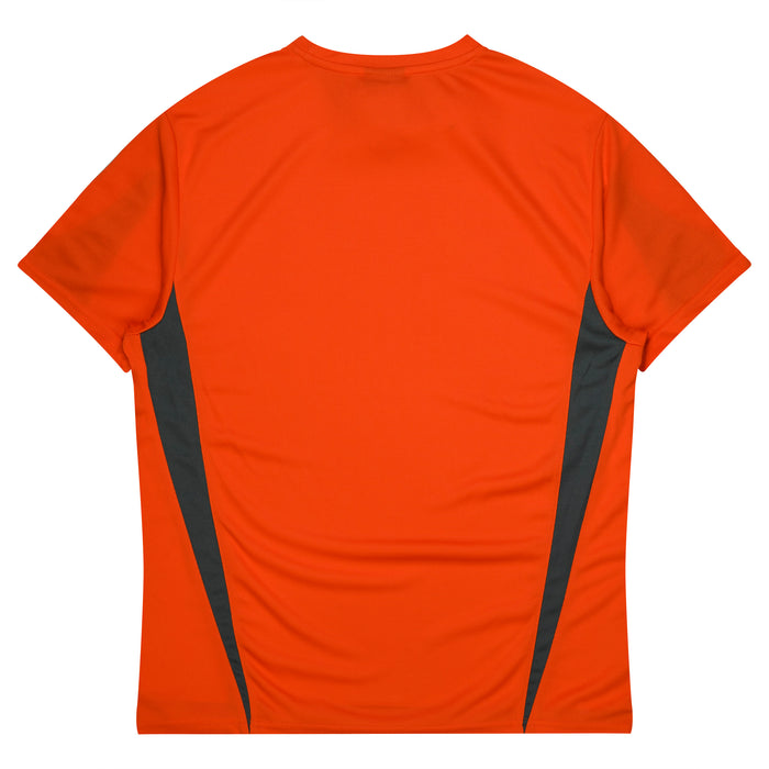 EUREKA MENS TEES - ORANGE/CHARCOAL