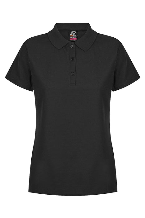 HUNTER LADY POLOS - BLACK