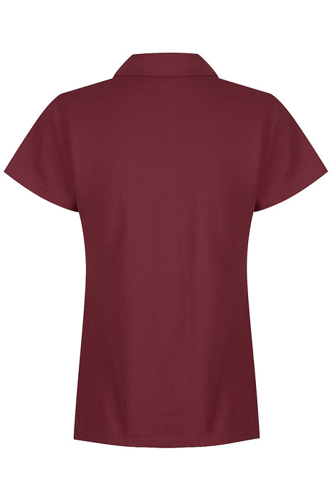 HUNTER LADY POLOS - MAROON