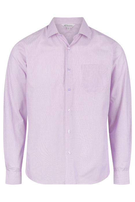 BELAIR MENS SHIRT LONG SLEEVE - LILAC