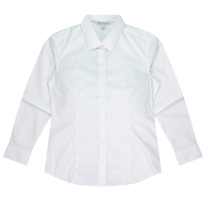 KINGSWOOD LADY SHIRT LONG SLEEVE - WHITE