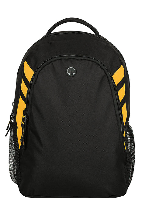 TASMAN BACKPACK - BLACK/GOLD