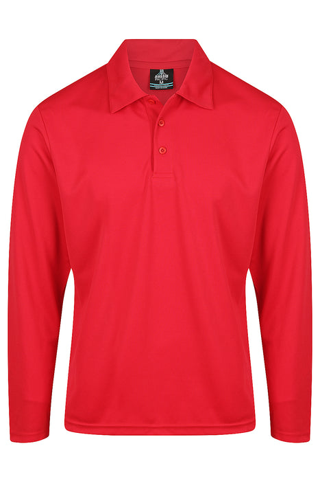 BOTANY MENS POLOS - RED