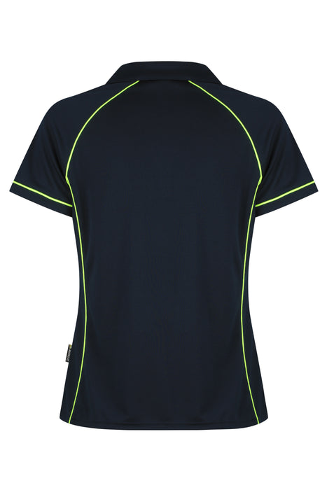 ENDEAVOUR LADY POLOS - NAVY/GREEN