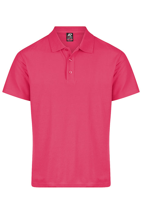 HUNTER MENS POLOS - FUSCHIA