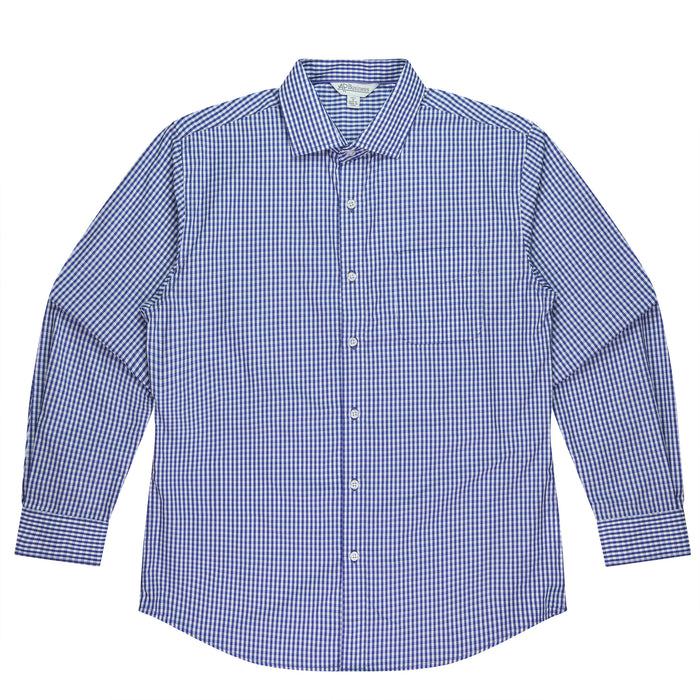 EPSOM MENS SHIRT LONG SLEEVE - MAUVE