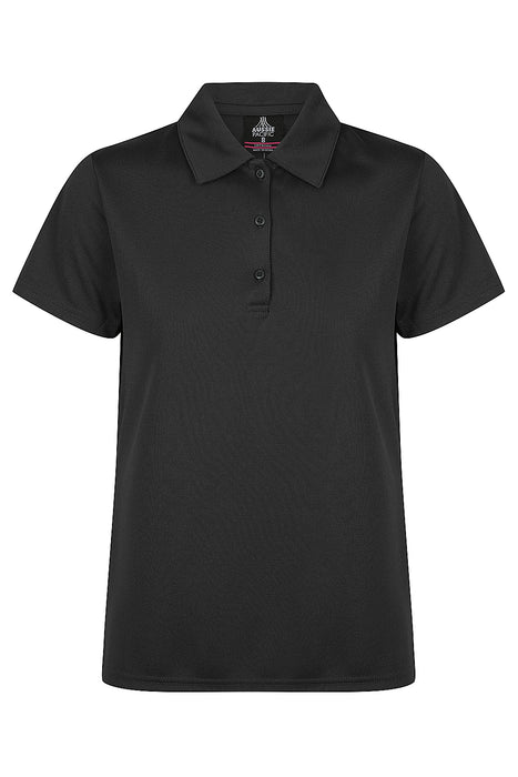 BOTANY LADY POLOS - BLACK