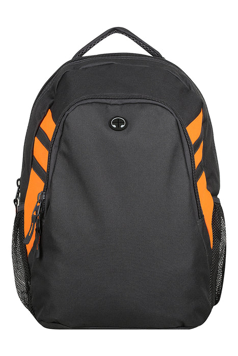 TASMAN BACKPACK - SLATE/NEON ORANGE