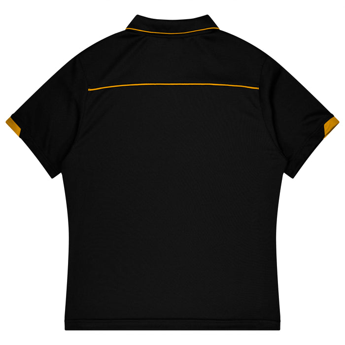 CURRUMBIN KIDS POLOS - BLACK/GOLD