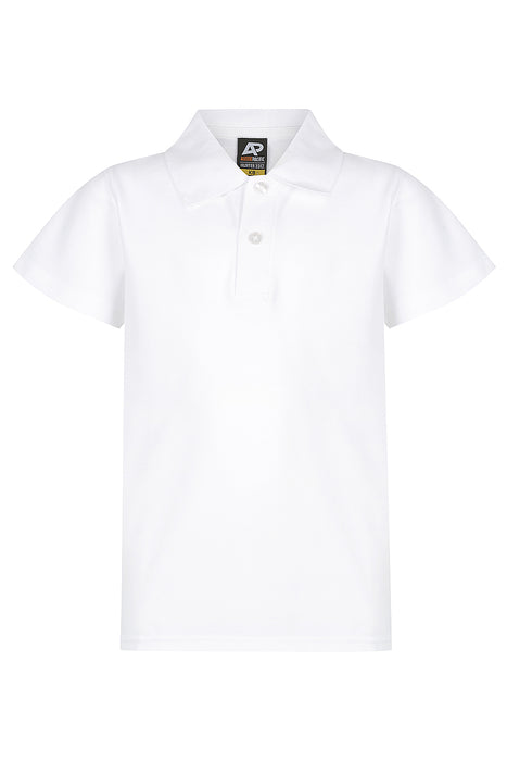 HUNTER KIDS POLOS - WHITE