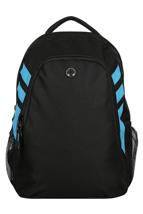 TASMAN BACKPACK - BLACK/CYAN