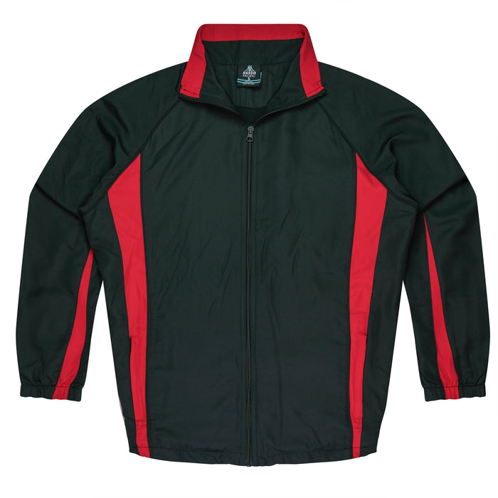 EUREKA MENS TRACKTOPS - BLACK/RED