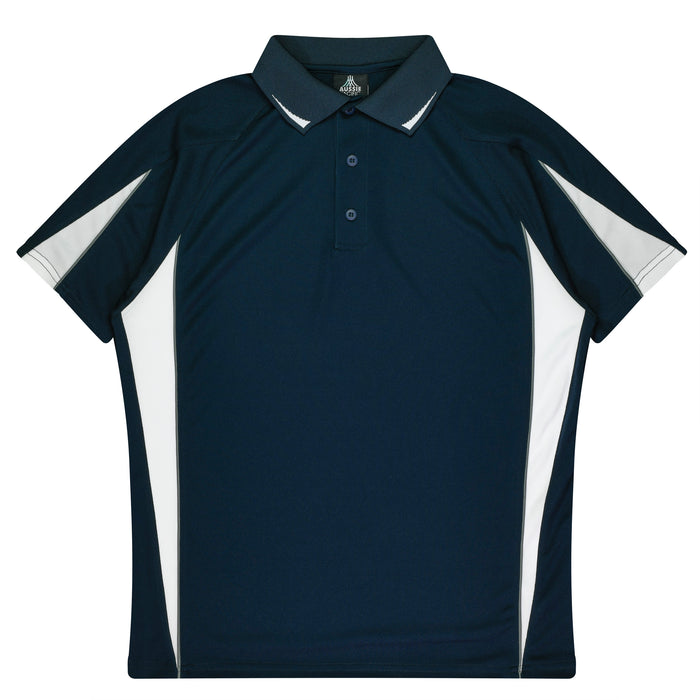 EUREKA KIDS POLOS - NAVY/WHITE