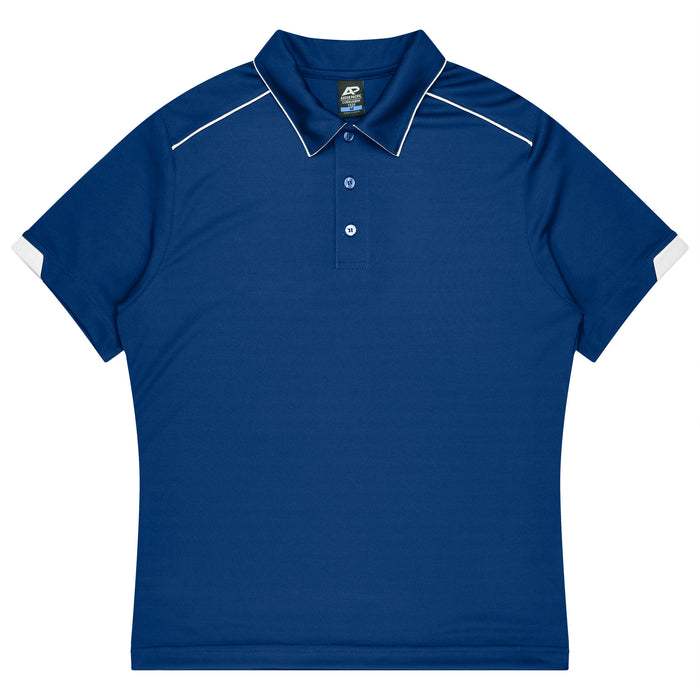 CURRUMBIN KIDS POLOS - ROYAL/WHITE