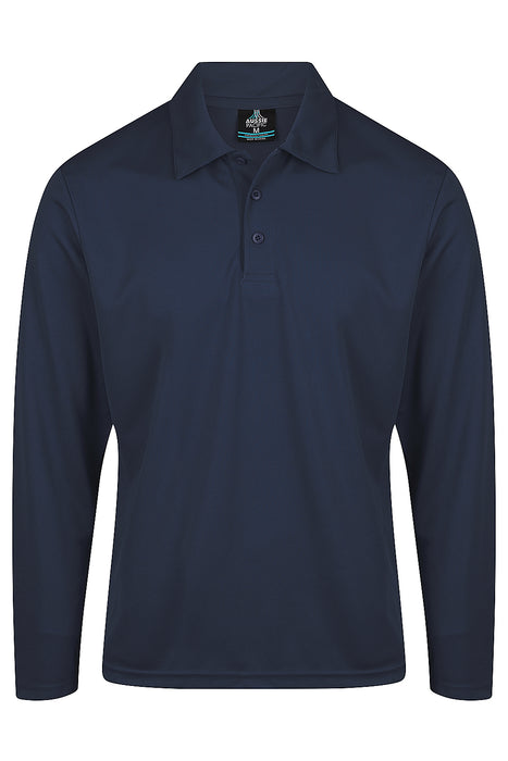 BOTANY MENS POLOS - NAVY