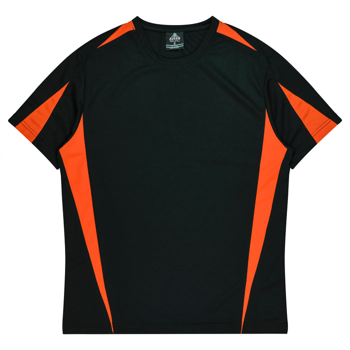 EUREKA KIDS TEES - BLACK/ORANGE