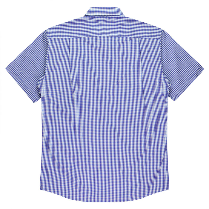 EPSOM MENS SHIRT SHORT SLEEVE - MAUVE