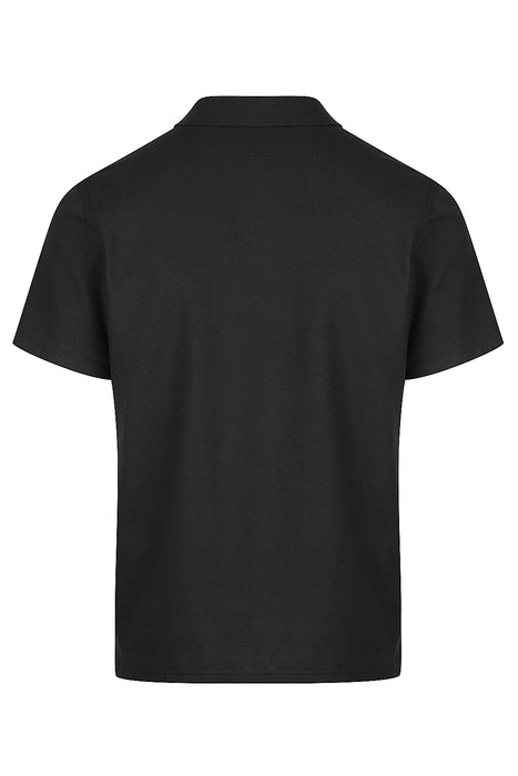 HUNTER MENS POLOS - BLACK