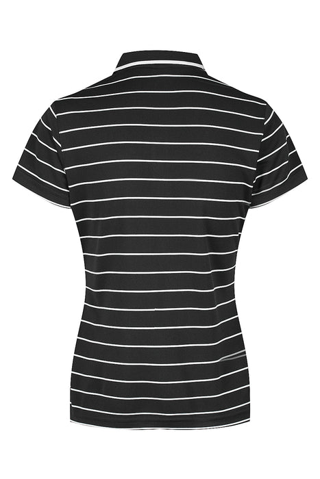 VAUCLUSE LADY POLOS - BLACK/WHITE