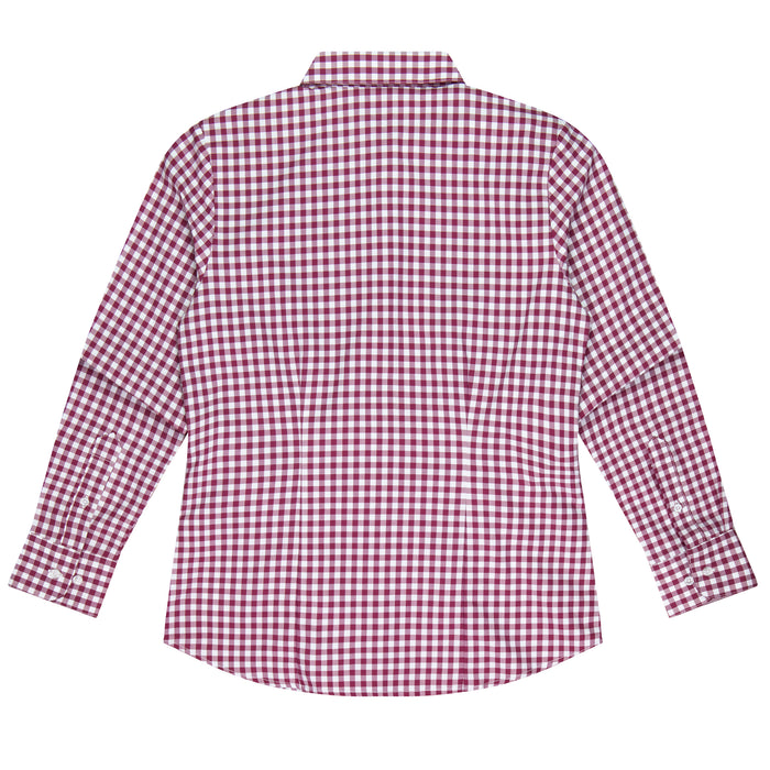 BRIGHTON LADY SHIRT LONG SLEEVE - CLARET