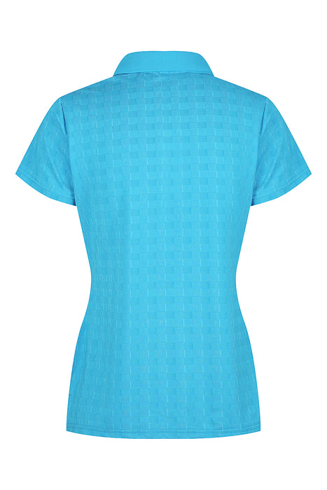 NOOSA LADY POLOS - CYAN