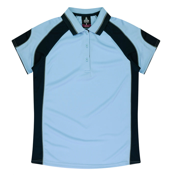 MURRAY LADY POLOS - SKY/NAVY